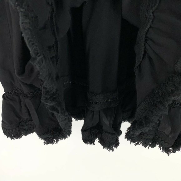 Mossimo Black Sleeveless Ruffle Babydoll Dress - Picture 7 of 8